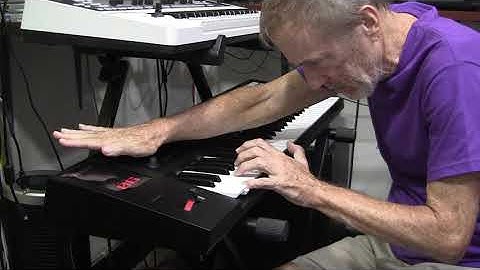 Roland FA-06 - Recording MIDI Performance Data & using the keypad