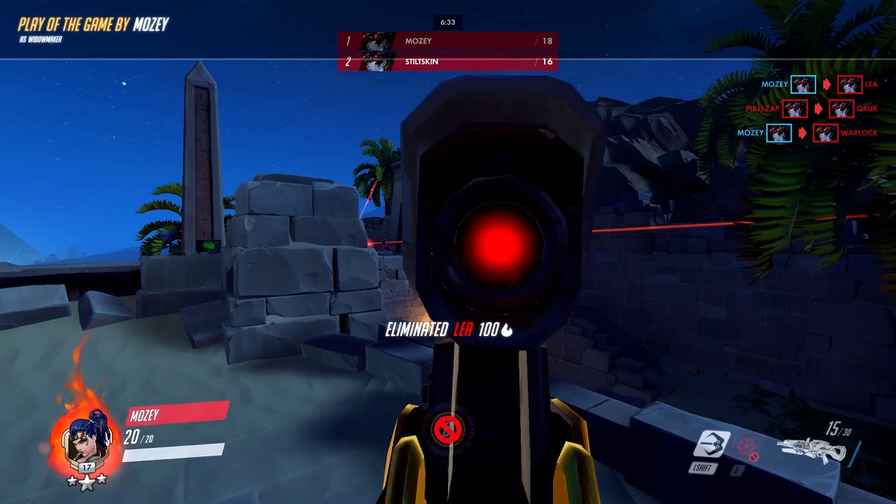 Widowmaker - HS only 1st time