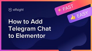 How to Add Telegram Chat Widget to Elementor (2021) screenshot 2