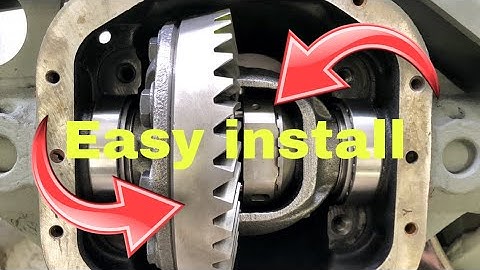 How to install a lock right lunchbox locker in a Dana 30