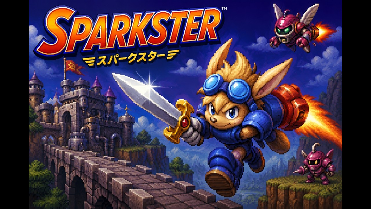 Sparkster (Japan) (SNES) - Gameplay | NO COMMENTARY - YouTube