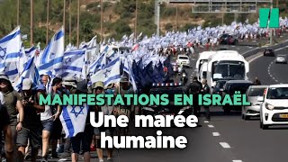 Israël : Contre la réforme de la justice de Netanyahu, une marée humaine converge vers Jérusalem