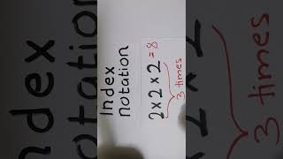 introduction to Index notation