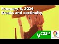Tokyo MX1 Commercial Breaks And Continuity February 6 2024