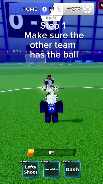 How to use NEL Isagi Lefty Shot #bluelock #roblox #bluelockrivals #isagi
