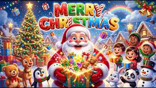 🎄 Merry Christmas Songs for Kids 🎅 | Modern Nursery Rhymes & Children’s Music 🎶✨