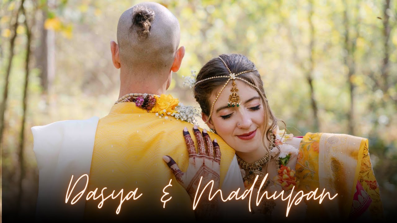 Dasya & Madhupan | Vedic Wedding | Creative Highlight | 2025 | 4K | ISKCON | Gita Nagari | PA