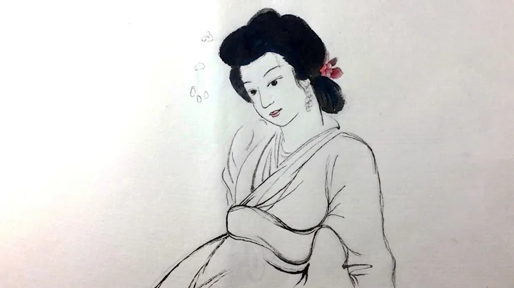 【仕女畫】 今天末學來臨一張張大千的水墨仕女圖。這張圖布局高雅.線條簡單.是初學水墨仕女的最佳藍本.我的老師名畫家 方草先生叫我做這張作業.今天把她錄製成影片.呈現給各位.草 - 天天要聞