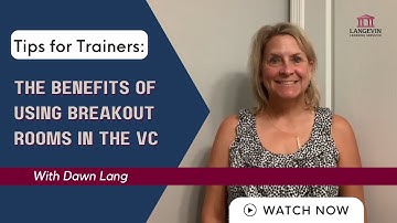 The Benefits of Using Breakout Rooms in the Virtual Classroom