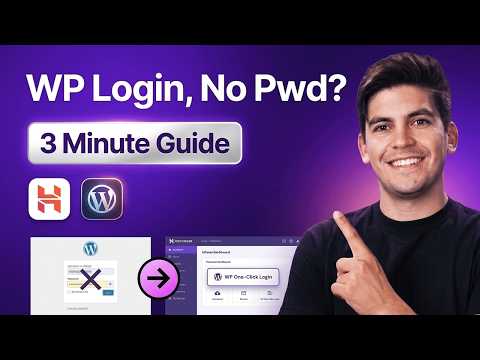 Forgot Your WordPress Password? How to Login via Hostinger (No Password Needed!) 💡