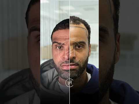His Hairline Was Gone… 4500 Grafts Changed Everything #hairtransplantturkey