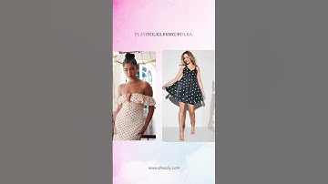 Polka dots are popping off this season #drezily #polkadot #fashionstyle