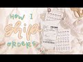 How I Ship Etsy Orders for my Sticker Shop | ETSY SERIES EP 03