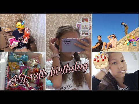 VLOG:МОЙ ДЕНЬ РОЖДЕНИЯ🎉💞//13 ЛЕТ?