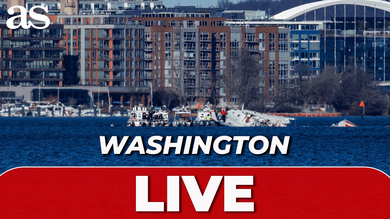LIVE | VIEW of POTOMAC RIVER as RECOVERY EFFORTS continue after ...