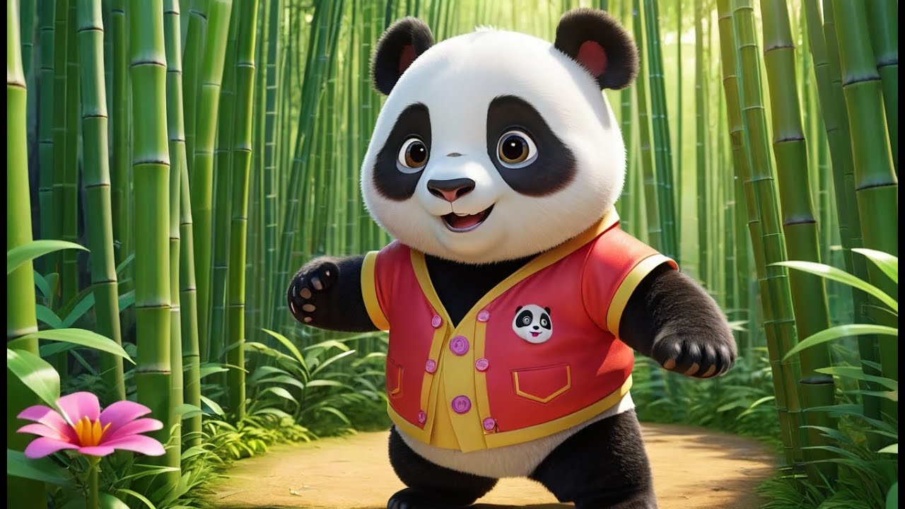 Panda Bear, Panda Bear, Spin Around! | Fun Animal Dance Song for Kid | Spin and Play with Panda Bear