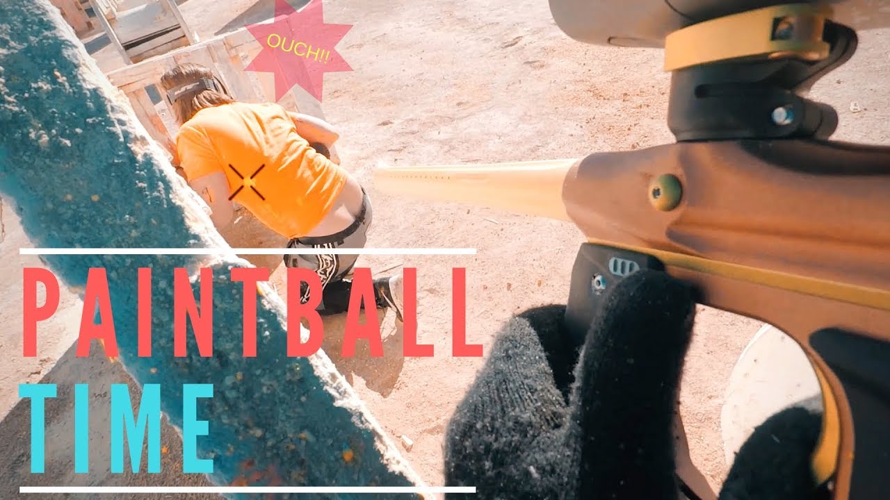 PAINTBALLING AT (LAS VEGAS PREMIER PAINTBALL) YouTube