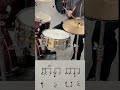 シェネル/奇跡(ドラムレッスン動画)生徒さん演奏