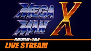 Mega Man X (MS-DOS and SNES) - Full Playthrough | Gameplay and Talk Live Stream #308