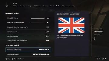 How to change commentary language in FC 26 PS5, PS4, XBOX