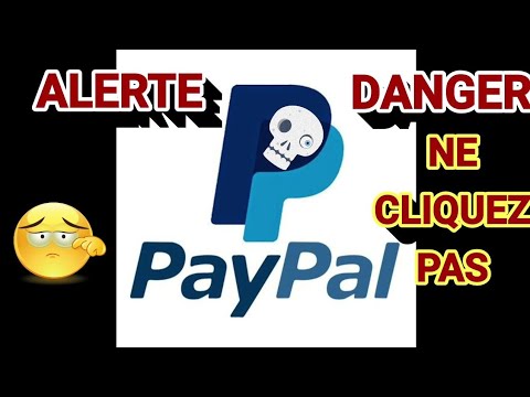 PHISHING PAYPAL NE CLIQUEZ PAS SUR LES LIENS DE CET E-MAIL  :  DANGER PHISHING ! ???