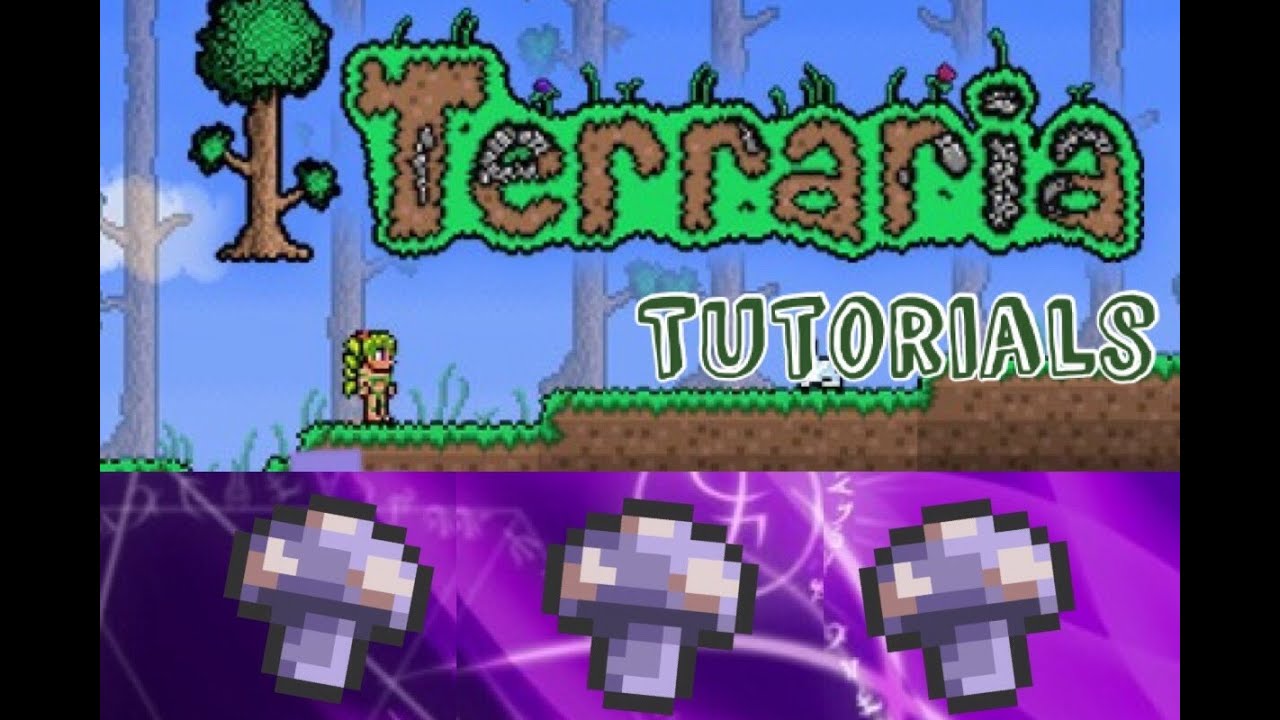 Terraria IOS/Android Vile Mushroom Farm YouTube