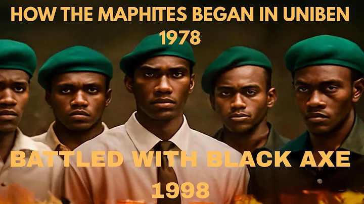 How The Maphite Confraternity was Established in UNIBEN 1978
