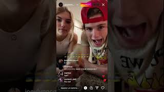 Live Payton Moormeier and Lauren Hamilton (@paytonmoormeier and @laurennnhamilton) 08/29/22