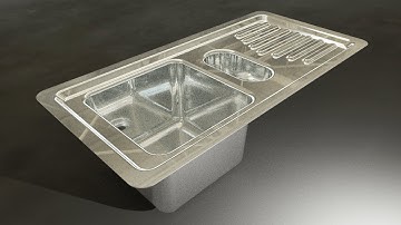 How to Model a Kitchen Sink | Autodesk Inventor