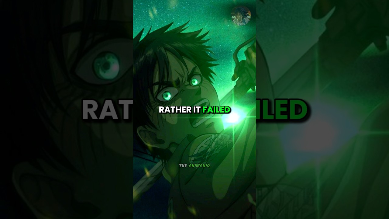 Eren triggered the Armor and Colossal Titan reveal!