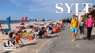 Sylt - SUMMER OPENING 2023 an der Promenade in Westerland 🇩🇪 4K walk Deutschland