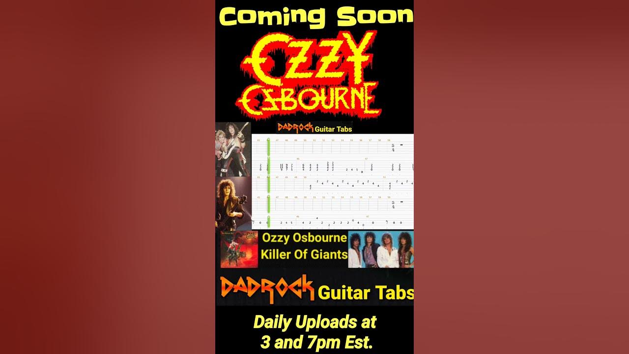 ozzy osbourne killer of giants tekst