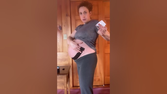 Taping for diastasis recti: criss cross method