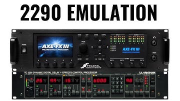 Axe-Fx III - 2290 Delay Mode (Listen in STEREO)