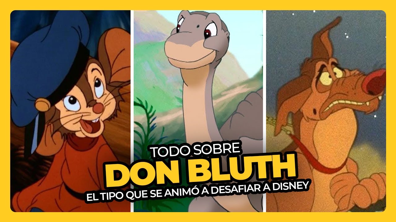 DON BLUTH, el tipo que desafió a DISNEY • Perdón, Centennials