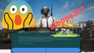 Unfortunately, PUBG MOBILE has stopped or XAPK VALIDATION FAILED