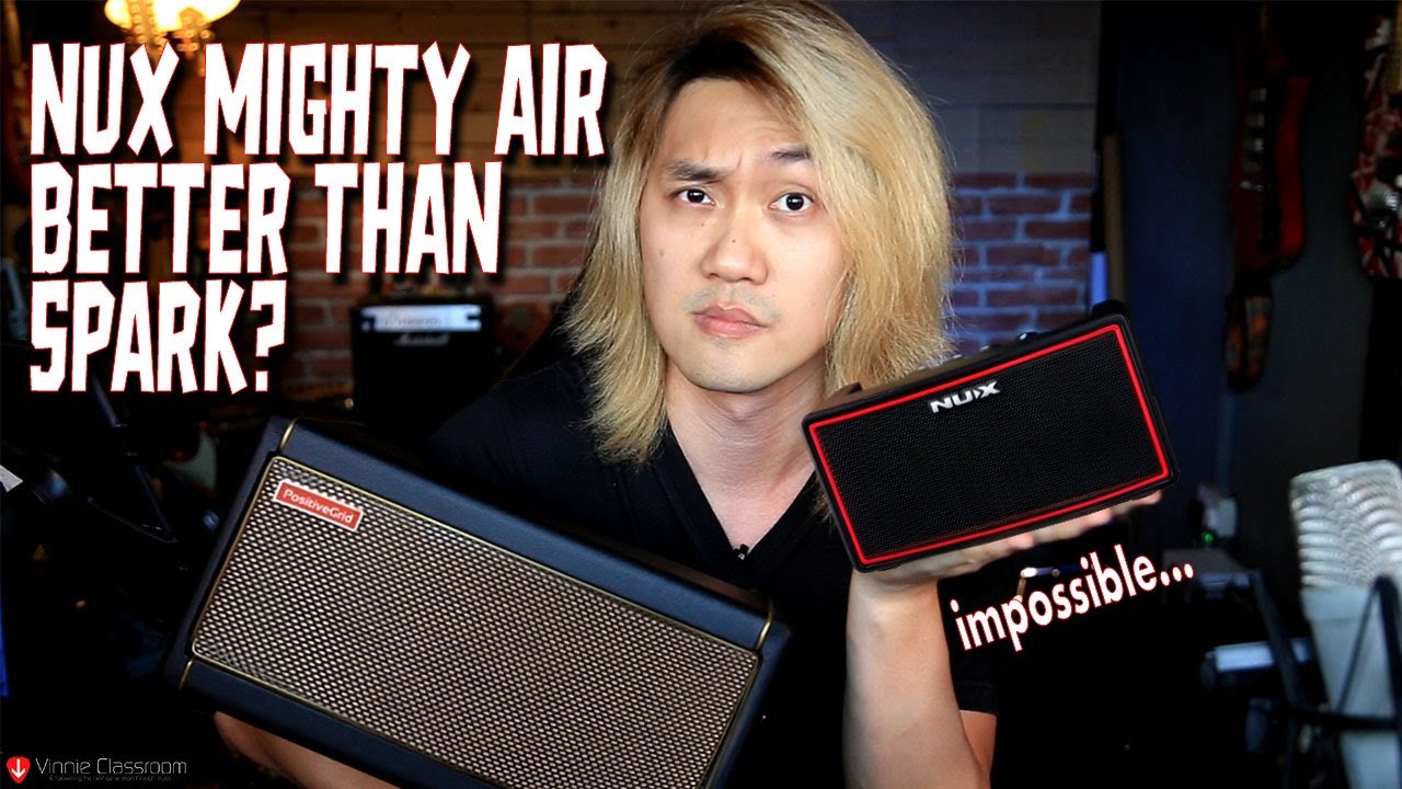 PRACTICE AMP POWERHOUSE... WIRELESS! Nux Mighty Air - YouTube
