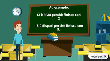 I numeri PARI  e i numeri DISPARI