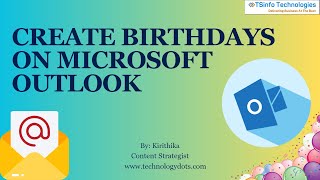 How to create birthdays on Microsoft Outlook | Microsoft Outlook | Outlook for Beginners screenshot 5