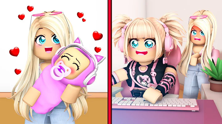 MY DAUGHTER WANTED TO BECOME A GAMER IN ROBLOX!