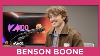 Benson Boone Shares Story Of Last Minute Music Video In Hawaii + Talks Tour, Working Out  & More!