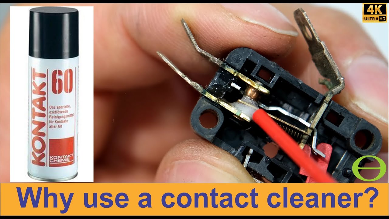 Reason To Use Contact Cleaner On Electrical Components