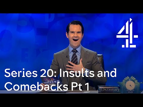 The greatest insults and comebacks from Series 20 Pt 1 | 8 Out of 10 Cats Does Countdown