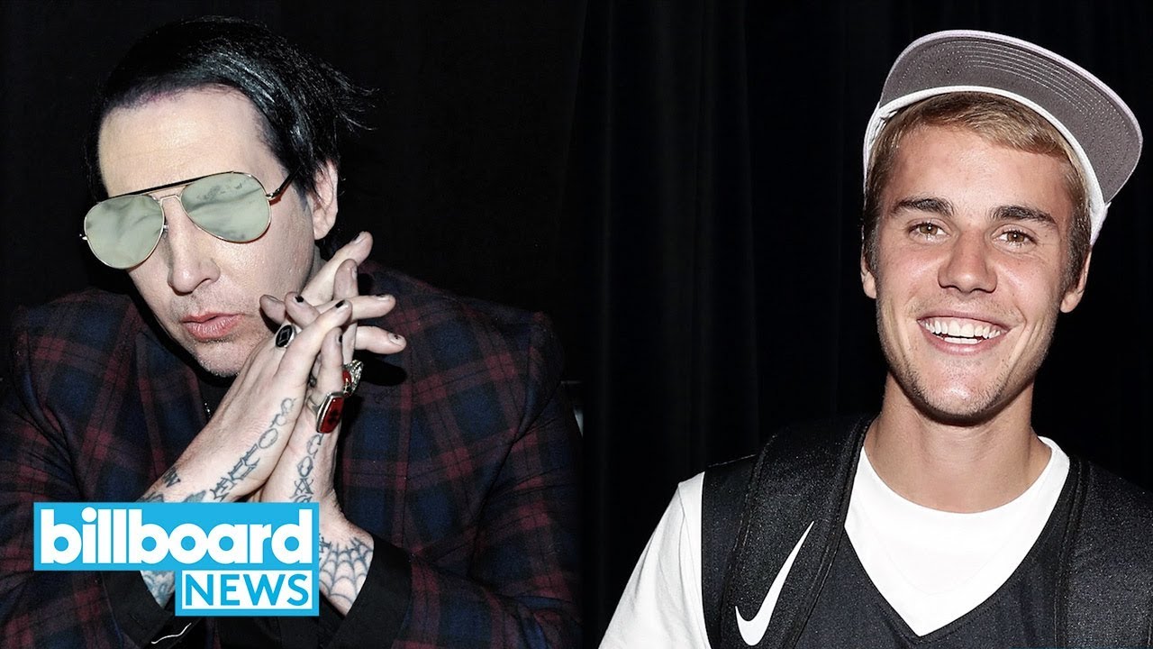 Justin Bieber and Marilyn Manson End T-Shirt Feud After Pop Star Apologizes ...