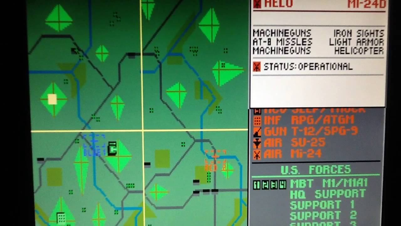 Microprose M1 Tank Platoon Hind actually exists.