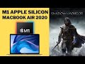 Middle-earth: Shadow of Mordor - M1 Apple Silicon - MacBook Air 2020 - Benchmark and Gameplay