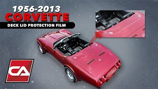 1956-2013 Corvette Deck Lid Protection Film