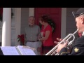 WWII Veteran with Alzheimer's visited by Army Band