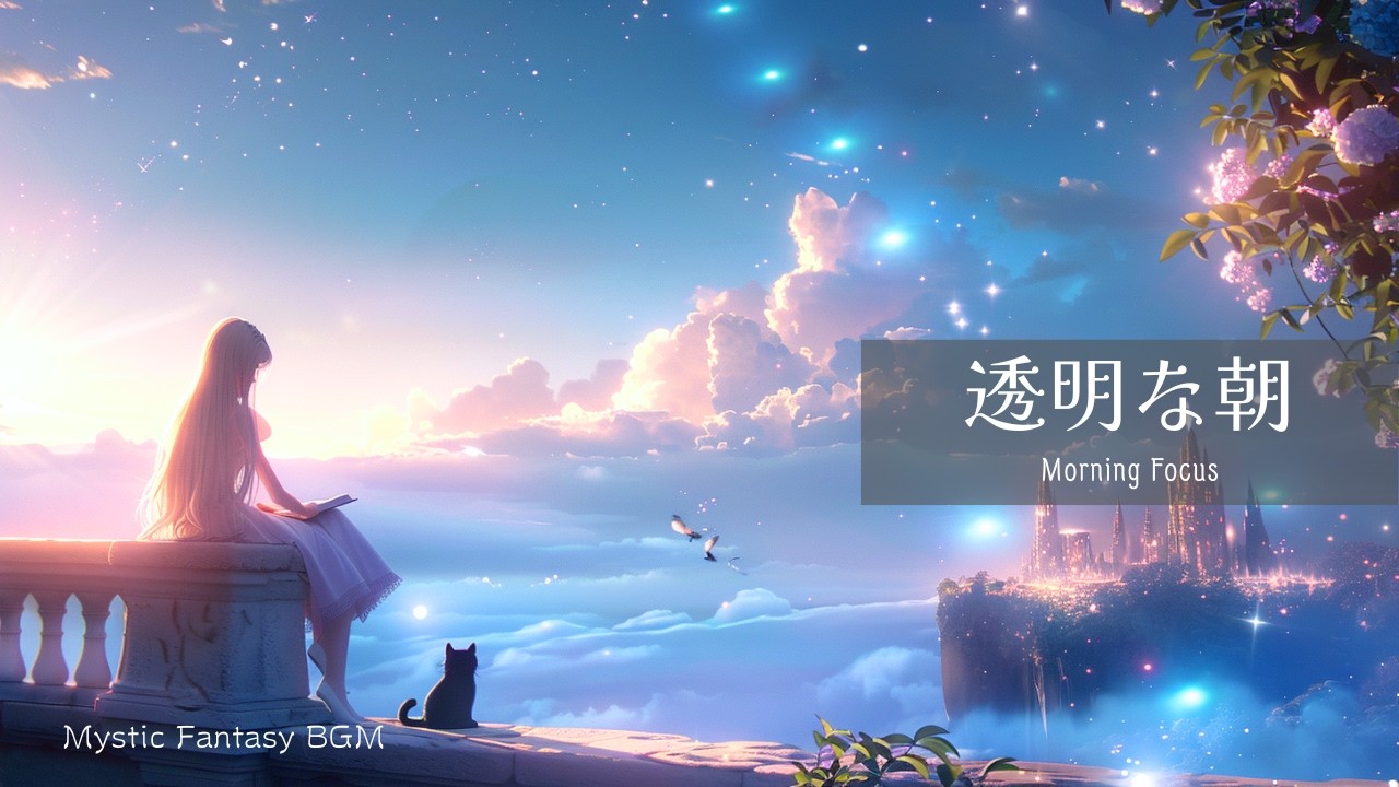 【勉強用BGM】透明な朝｜澄み切った思考で深く潜る｜ケルト音楽