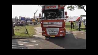 Grote uittocht vrachtwagens Truckfestijn 2013 Balkbrug